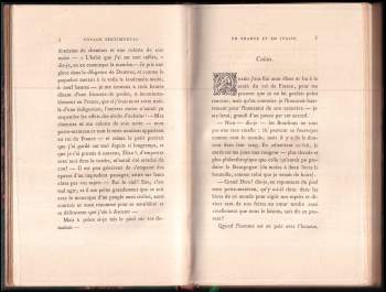 Laurence Sterne: Voyage sentimental en France et en Italie