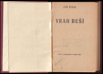 Jiří Štefl: Vrah duší
