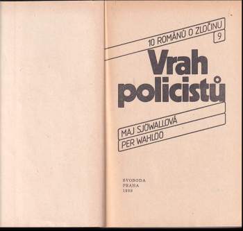 Per Wahlöö: Vrah policistů