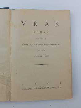 Robert Louis Stevenson: Vrak - Román