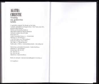 Agatha Christie: Vražda na golfovém hřišti