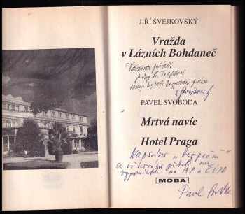 Jiří Svejkovský: Vražda v Lázních Bohdaneč