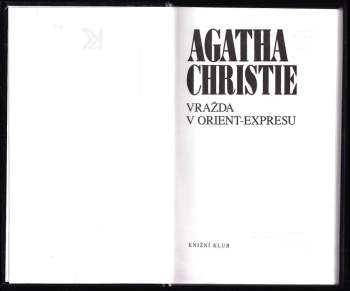 Agatha Christie: Vražda v Orient-expresu