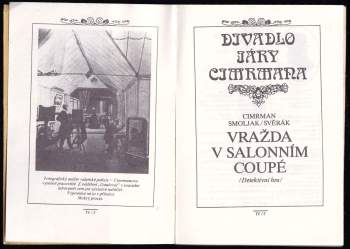 Zdeněk Svěrák: Vražda v salonním coupé