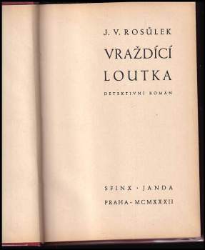 Jan Václav Rosůlek: Vraždící loutka