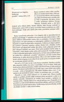 Robin Cook: Vražedná aplikace