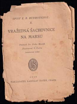 Edgar Rice Burroughs: Vražedná šachovnice na Marsu