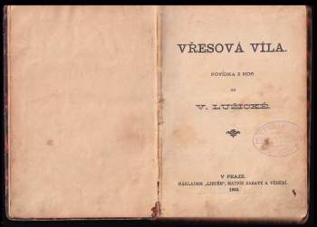 Věnceslava Lužická: Vřesová víla