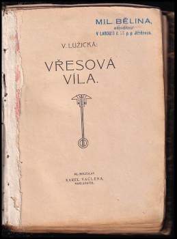 Věnceslava Lužická: Vřesová víla