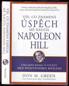Don Green: Vše, co znamená úspěch, mě naučil Napoleon Hill