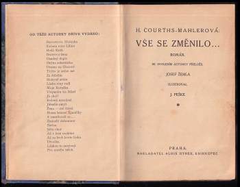 Hedwig Courths-Mahler: Vše se změnilo