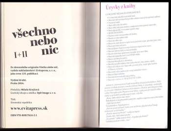 Eva Urbaníková: Všechno nebo nic