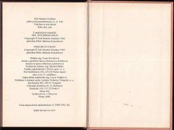 Erle Stanley Gardner: Všechno se má zkusit ; Kdo umí, umí
