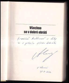 Suchý Adam: Všechno se v dobré obrátí