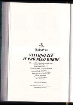 Charles Pépin: Všechno zlé je pro něco dobré