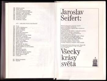 Jaroslav Seifert: Všecky krásy světa
