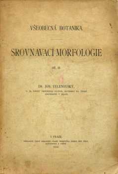 Josef Velenovský: Všeobecná botanika
