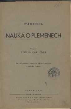 Všeobecná nauka o plemenech