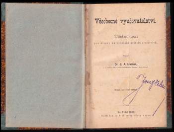 Gustav Adolf Lindner: Všeobecné vyučovatelství