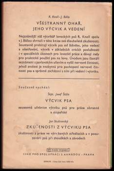 Jan Báča: Všestranný ohař