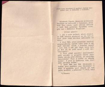 Voltaire: Všetečné a bezbožné otázky nábožného doktora theologie Zapaty