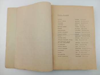 Vojtěch Jasný: Všichni dobří rodáci - technický scénář