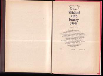 Johannes Mario Simmel: Všichni lidé bratry jsou