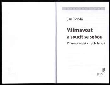 Jan Benda: Všímavost a soucit se sebou