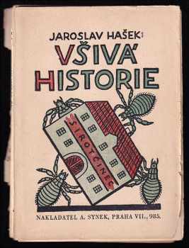 Jaroslav Hašek: Všivá historie a jiné humoresky - OBÁLKA JOSEF LADA