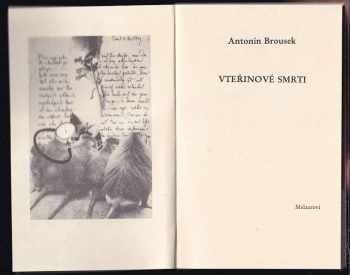 Antonín Brousek: Vteřinové smrti