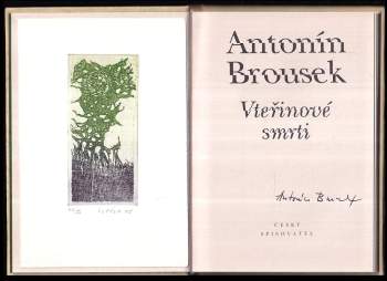 Antonín Brousek: Vteřinové smrti