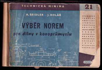 Výběr norem pro dílny kovoprůmyslu