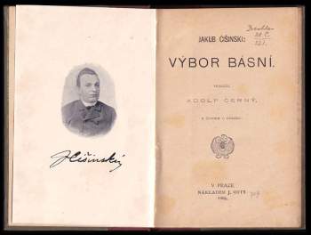 Jakub Bart-Ćišinski: Výbor básní