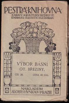 Výbor básní Otakara Březiny