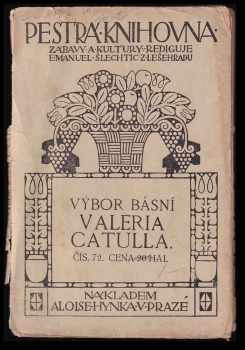 Gaius Valerius Catullus: Výbor básní Valeria Catulla