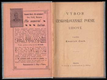 Výbor českoslovanské poesie lidové