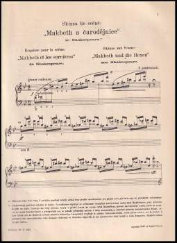 Bedřich Smetana: Výbor klavírních skladeb