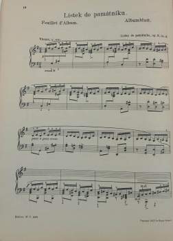 Bedřich Smetana: Výbor klavírních skladeb