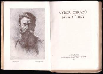 Jan Dědina: Výbor obrazů Jana Dědiny