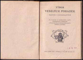 Výbor veselých pohádek našich i cizokrajných
