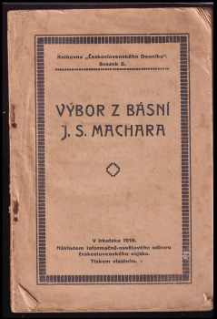 Josef Svatopluk Machar: Výbor z básní J. S. Machara