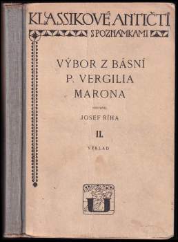 Výbor z básní P. Vergilia Marona