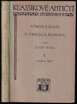 Výbor z básní P. Vergilia Marona
