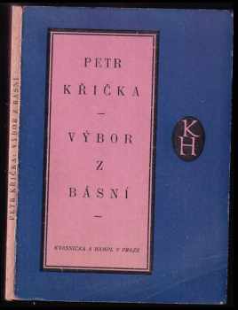 Petr Křička: Výbor z básní