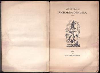 Richard Dehmel: Výbor z básní Richarda Dehmela