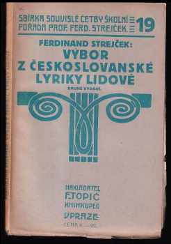Výbor z českoslovanské lyriky lidové
