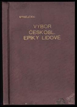Výbor z československé epiky lidové