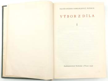 Aleksandr Sergejevič Puškin: Výbor z díla