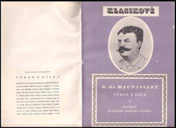 Guy de Maupassant: Výbor z díla