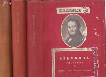 Stendhal: Výbor z díla I-III.